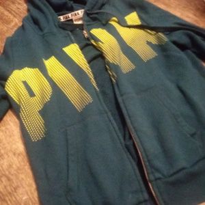 Pink Aqua Green Sweater